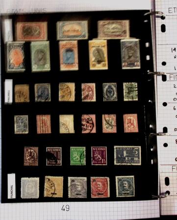 1860-1990, All World collection in two stockbooks with