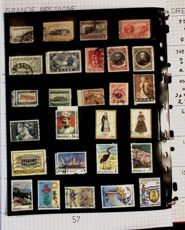 1860-1990, All World collection in two stockbooks with