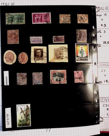 1860-1990, All World collection in two stockbooks with