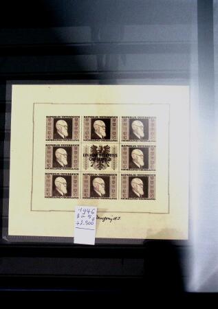 1859-1952, Mint & used selection in stockbook, with