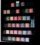 Collection de timbres neufs (oblitérés avant 1900)