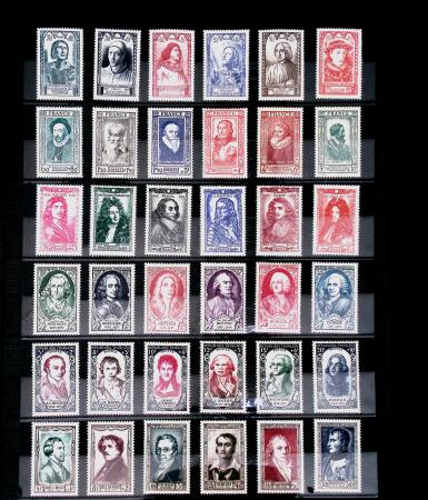 Collection de timbres neufs (oblitérés avant 1900)