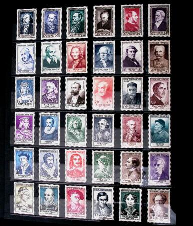 Collection de timbres neufs (oblitérés avant 1900)