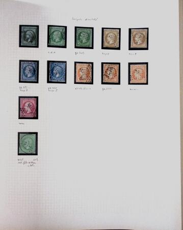 1849-1899, Collection dans un superbe album avec une