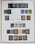 1859-1966 Fabuleuse collection de timbres neufs des colonies françaises montée sur 11 albums Thiaude, et doubles en 2 classeurs, depuis les Colonies générales jusqu'à Wallis et Futuna