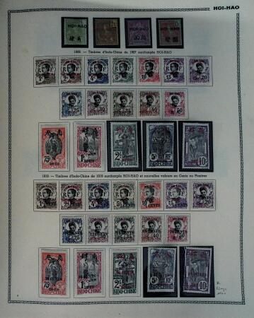 1859-1966 Fabuleuse collection de timbres neufs des colonies françaises montée sur 11 albums Thiaude, et doubles en 2 classeurs, depuis les Colonies générales jusqu'à Wallis et Futuna
