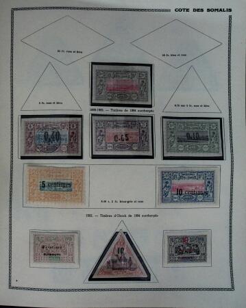 1859-1966 Fabuleuse collection de timbres neufs des colonies françaises montée sur 11 albums Thiaude, et doubles en 2 classeurs, depuis les Colonies générales jusqu'à Wallis et Futuna