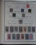 1859-1966 Fabuleuse collection de timbres neufs des colonies françaises montée sur 11 albums Thiaude, et doubles en 2 classeurs, depuis les Colonies générales jusqu'à Wallis et Futuna