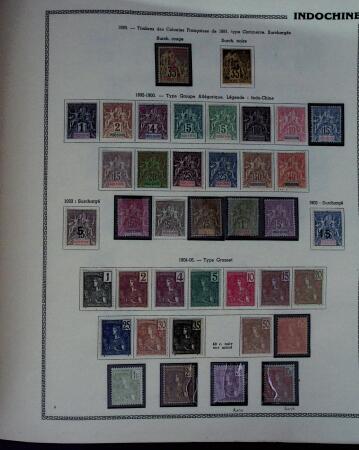 1859-1966 Fabuleuse collection de timbres neufs des colonies françaises montée sur 11 albums Thiaude, et doubles en 2 classeurs, depuis les Colonies générales jusqu'à Wallis et Futuna