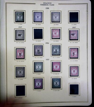 1900/2008 Belle collection de France en 10 albums Présidence,
