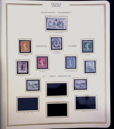 1900/2008 Belle collection de France en 10 albums Présidence,