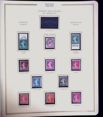 1900/2008 Belle collection de France en 10 albums Présidence,