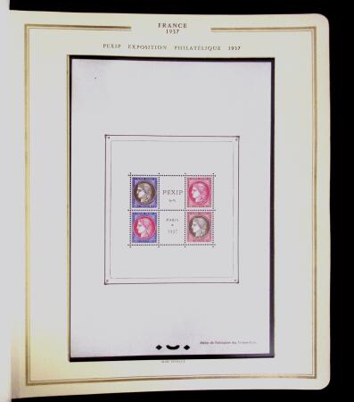 1900/2008 Belle collection de France en 10 albums Présidence,