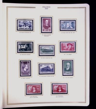 1900/2008 Belle collection de France en 10 albums Présidence,