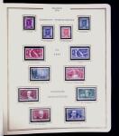 1900/2008 Belle collection de France en 10 albums Présidence,
