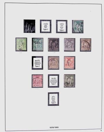 1849-1981 Collection de France en 3 classeurs Safe,