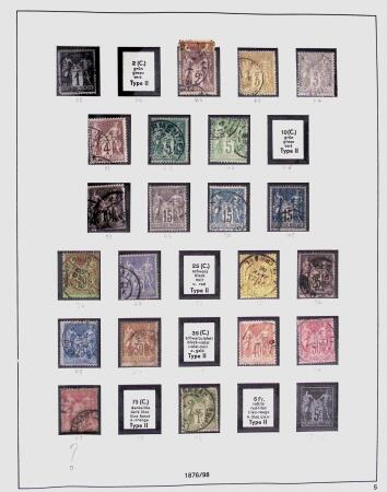 1849-1981 Collection de France en 3 classeurs Safe,