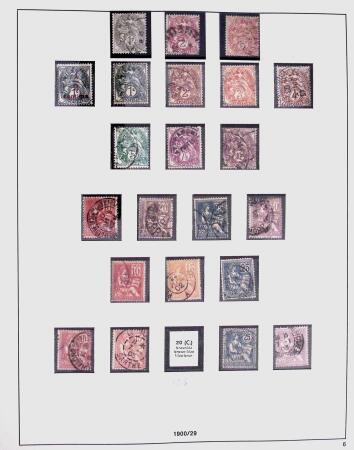 1849-1981 Collection de France en 3 classeurs Safe,