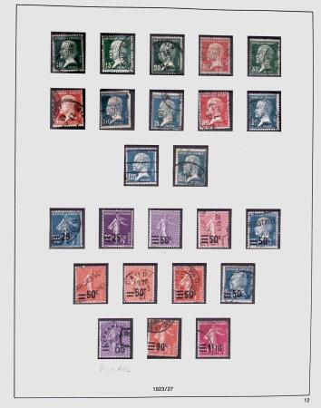 1849-1981 Collection de France en 3 classeurs Safe,