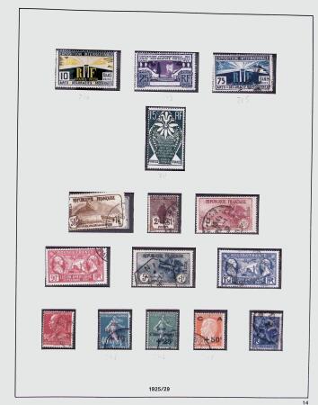 1849-1981 Collection de France en 3 classeurs Safe,