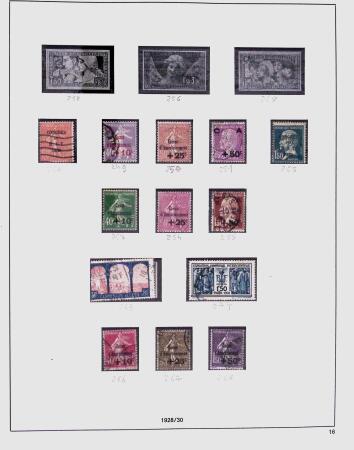 1849-1981 Collection de France en 3 classeurs Safe,