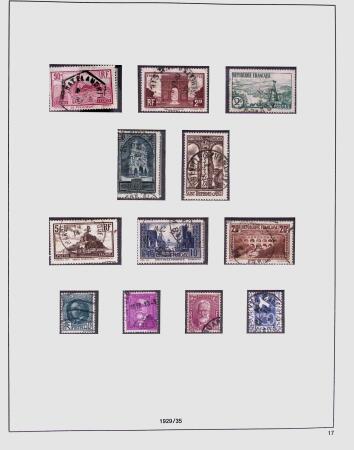 1849-1981 Collection de France en 3 classeurs Safe,