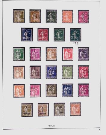 1849-1981 Collection de France en 3 classeurs Safe,