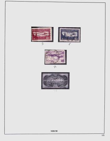1849-1981 Collection de France en 3 classeurs Safe,