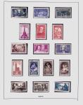 1849-1981 Collection de France en 3 classeurs Safe,