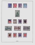 1849-1981 Collection de France en 3 classeurs Safe,