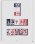 1849-1981 Collection de France en 3 classeurs Safe,
