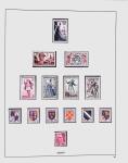 1849-1981 Collection de France en 3 classeurs Safe,