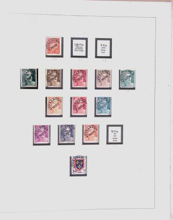 1849-1981 Collection de France en 3 classeurs Safe,