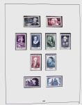 1849-1981 Collection de France en 3 classeurs Safe,