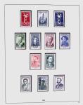 1849-1981 Collection de France en 3 classeurs Safe,