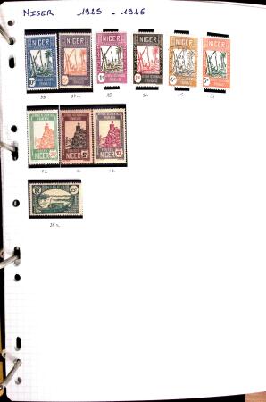 1850-2000 41 gros classeurs d'une collection mondialiste