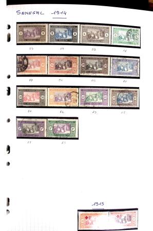 1850-2000 41 gros classeurs d'une collection mondialiste