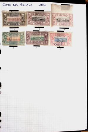 1850-2000 41 gros classeurs d'une collection mondialiste