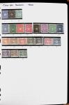 1850-2000 41 gros classeurs d'une collection mondialiste