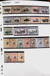 1850-2000 41 gros classeurs d'une collection mondialiste