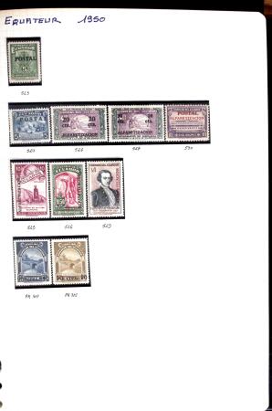 1850-2000 41 gros classeurs d'une collection mondialiste