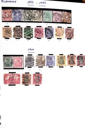 1850-2000 41 gros classeurs d'une collection mondialiste
