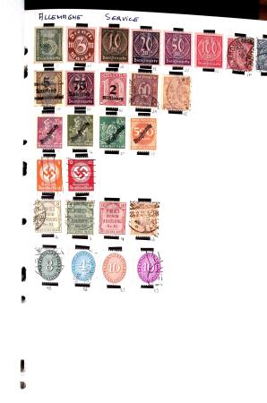 1850-2000 41 gros classeurs d'une collection mondialiste