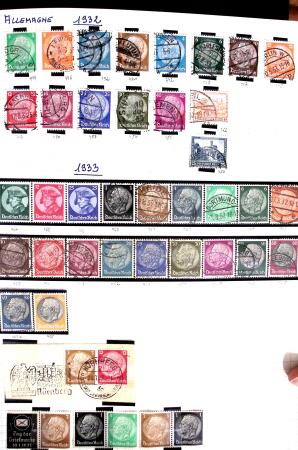 1850-2000 41 gros classeurs d'une collection mondialiste