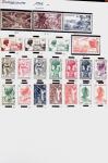 1850-2000 41 gros classeurs d'une collection mondialiste