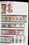 1850-2000 41 gros classeurs d'une collection mondialiste