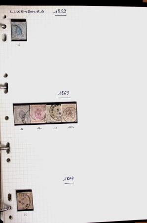 1850-2000 41 gros classeurs d'une collection mondialiste