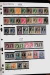 1850-2000 41 gros classeurs d'une collection mondialiste