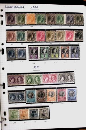1850-2000 41 gros classeurs d'une collection mondialiste