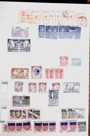 1850-2000 41 gros classeurs d'une collection mondialiste